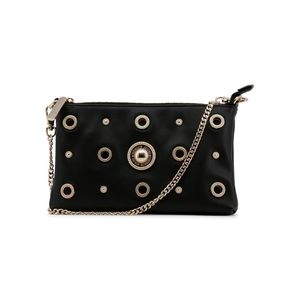 Versace Jeans Clutch Bag with gold accents